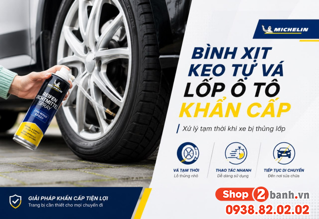Bình xịt keo tự vá lốp ô tô khẩn cấp là gì - 3