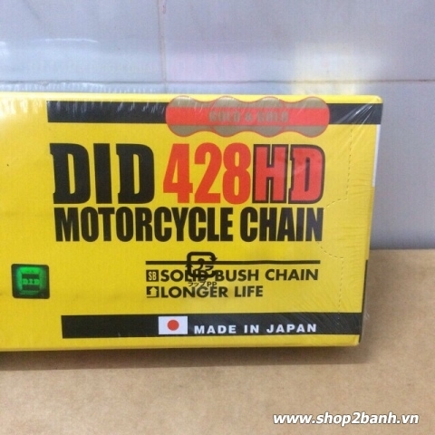 Sên vàng DID 10 ly 428HD 130 mắc chính hãng
