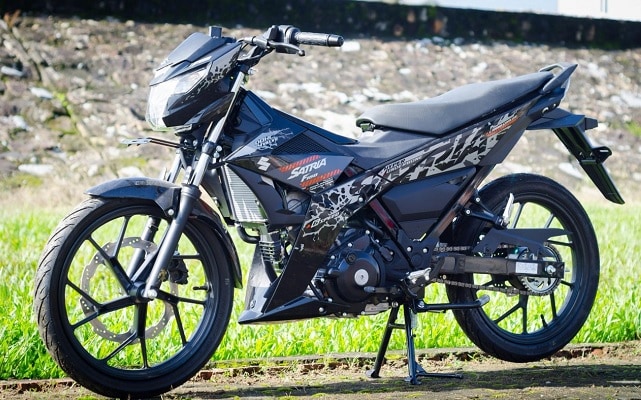 Mua xe Satria trả góp lãi suất thấp mới
