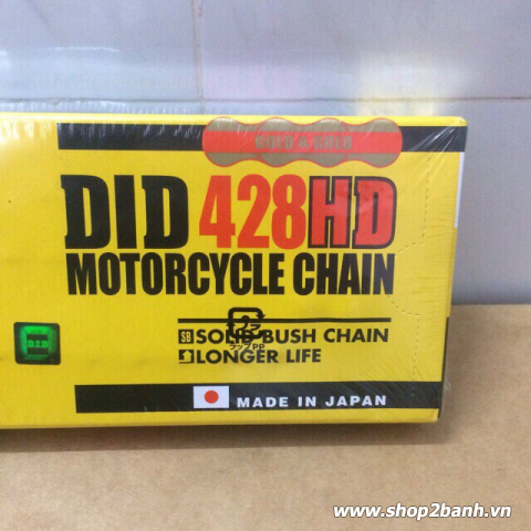 Sên vàng DID 10 ly 428HD 130 mắc chính hãng