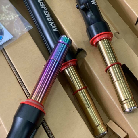 Phuộc trước LCM cho Vario, Click ty vàng/titan