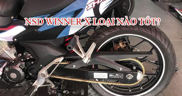 Chọn mua nhông sên dĩa xe Winner X nên thay loại nào tốt?