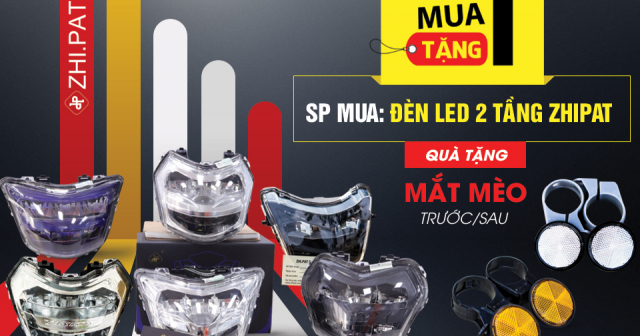 Khuyến mãi mùa Covid-19 - Mua đèn Led ZhiPat nhận quà hot
