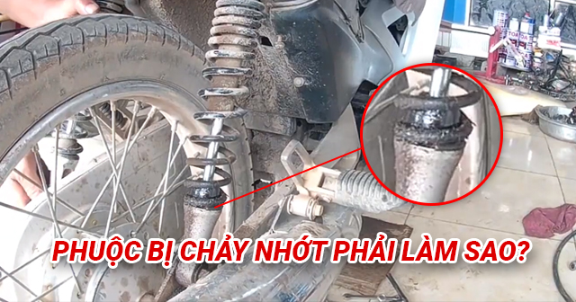 Nhận biết phuộc nhún (giảm xóc) sắp hư hỏng