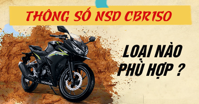 Thông số nhông sên dĩa Cbr150 bao nhiêu? Thay loại nào phù hợp?