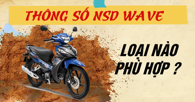 Thông số nhông sên dĩa Wave bao nhiêu? Thay loại nào phù hợp?