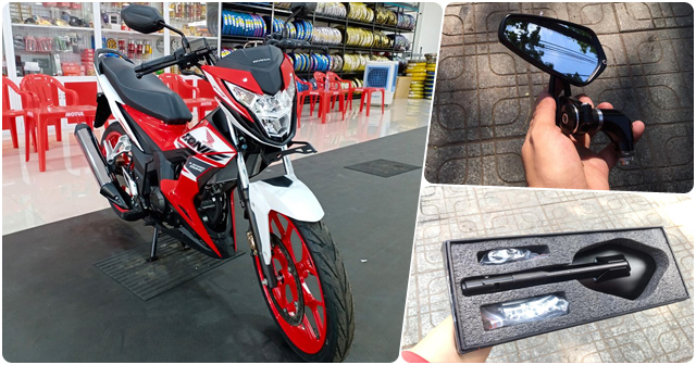 Top 5 kính chiếu hậu Sonic đẹp bán chạy 32Wing32 năm 2026