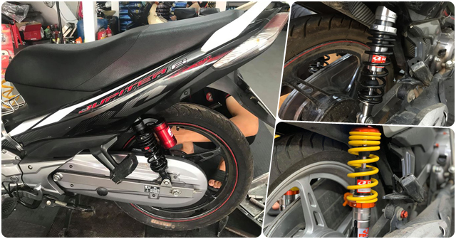Nên chọn mua phuộc sau xe Jupiter loại nào tốt?