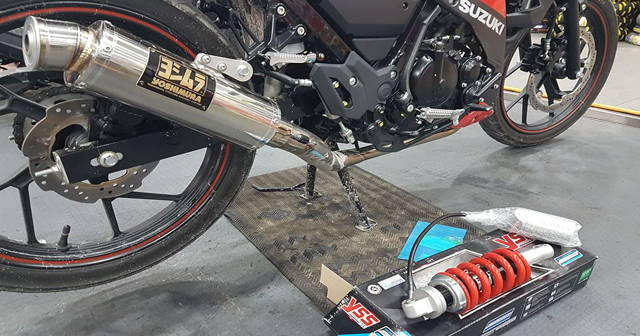 Nên chọn mua phuộc sau xe Raider loại nào tốt?