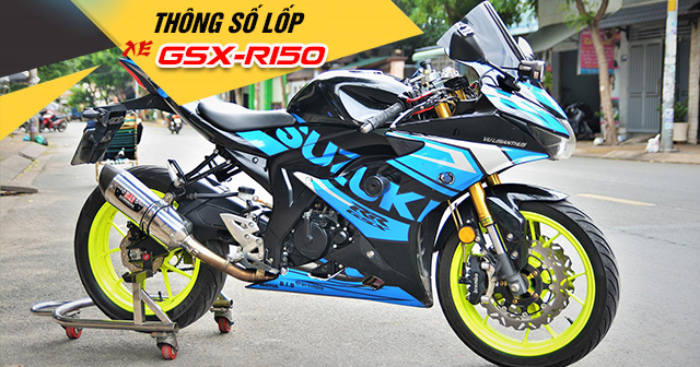 Thông số lốp xe GSX-R150 bao nhiêu? Nên thay vỏ nào phù hợp?