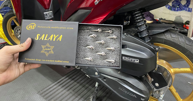 Tổng hợp ốc nồi Salaya inox cho xe máy tại 32Wing32
