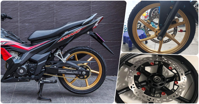 Tư vấn dàn chân Honda Sonic độ như thế nào đẹp? 