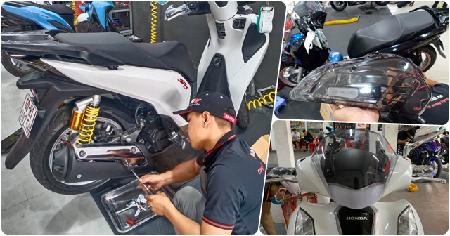 Tổng hợp đồ chơi Zhipat cho SH 150i/125i các đời bán chạy tại 32Wing32