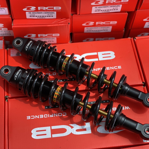 Phuộc RCB C Series ty vàng cho Honda Wave, Dream, Future chính hãng