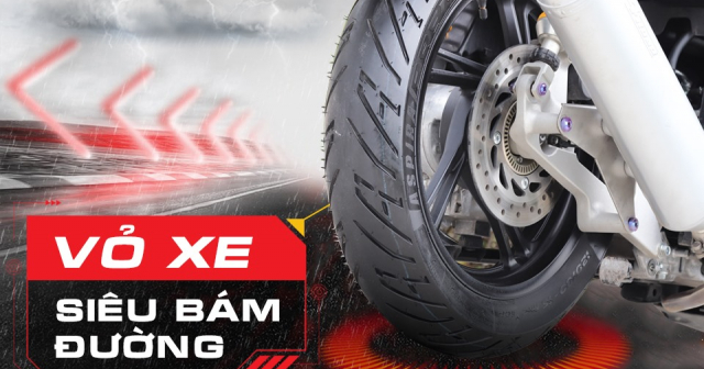 Top 6 lốp xe máy bám đường tốt hiện nay