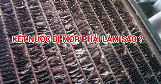 Két nước xe bị móp méo có nguy hiểm không?