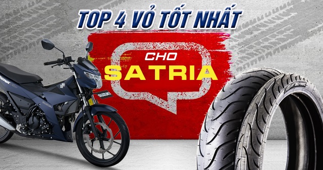 Top 4 vỏ xe Satria F150 bán chạy 32Wing32