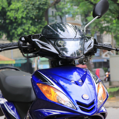Bợ đầu đèn sơn đen Zhi.Pat cho EX135 (4 số) chính hãng