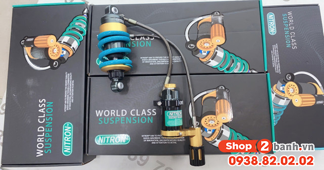 Phuộc Nitron chính hãng Việt Nam dùng tốt không? Gắn cho xe nào? 