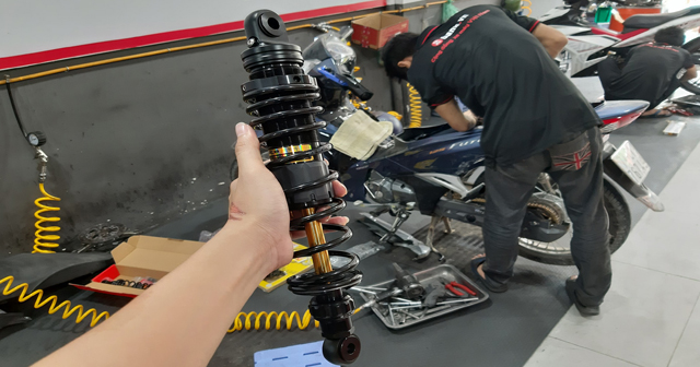 Phuộc RCB S Series ty vàng dùng tốt không? Gắn cho xe nào? 