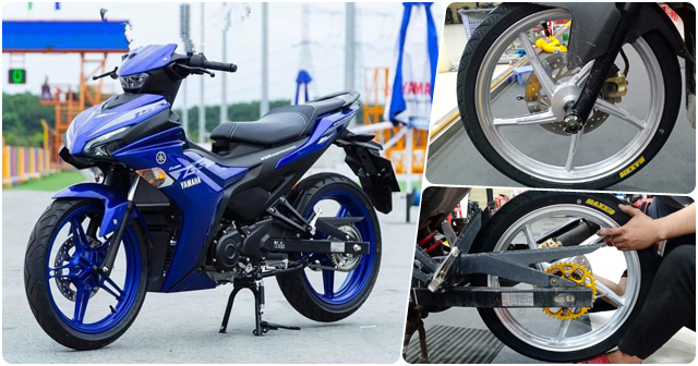 Tư vấn dàn chân Yamaha Exciter 155 độ như thế nào đẹp? 
