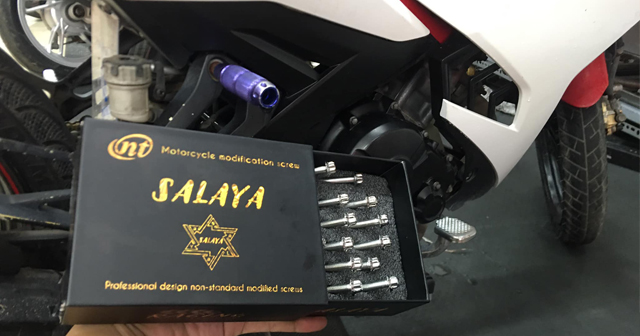 Tổng hợp ốc Salaya inox cho Exciter 155 tại 32Wing32