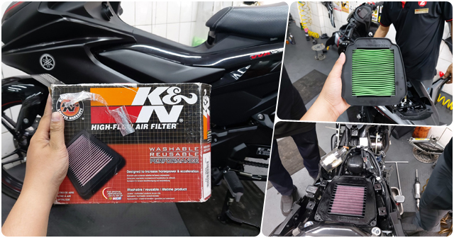Chọn mua lọc gió cho xe Exciter 155 nên thay loại nào tốt?
