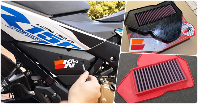 Chọn mua lọc gió cho xe Satria nên thay loại nào tốt?
