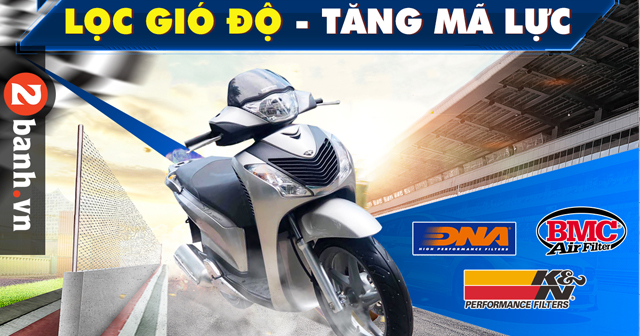 Chọn mua lọc gió cho xe SH Ý nên thay loại nào tốt?