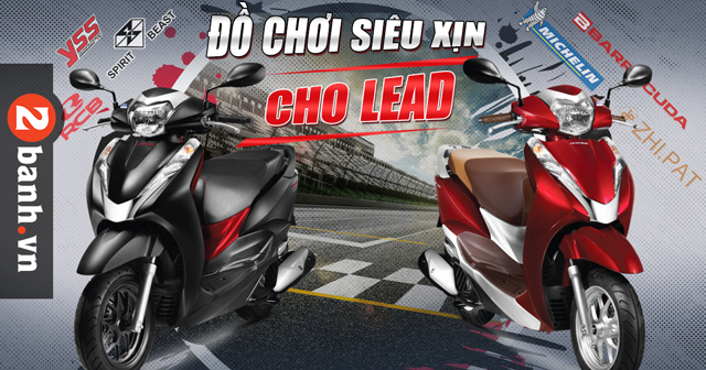 Đồ chơi xe Lead - Những món nên độ lên xe