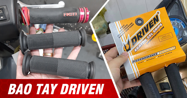 Tổng hợp bao tay Driven cho xe máy bán chạy tại 32Wing32