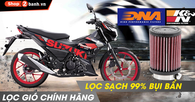 Top 3 lọc gió trụ cho xe Raider bán chạy tại 32Wing32
