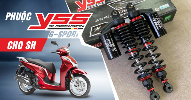Tư vấn lên phuộc YSS G-Sport cho Honda SH có tốt không?
