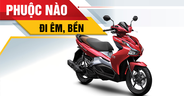 Phuộc RCB cho Air Blade loại nào đi êm và bền?