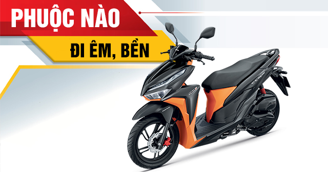 Phuộc RCB cho Click Thái loại nào đi êm và bền?