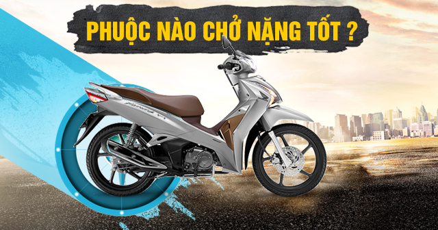 Phuộc RCB cho Future nên thay loại nào chở nặng được?