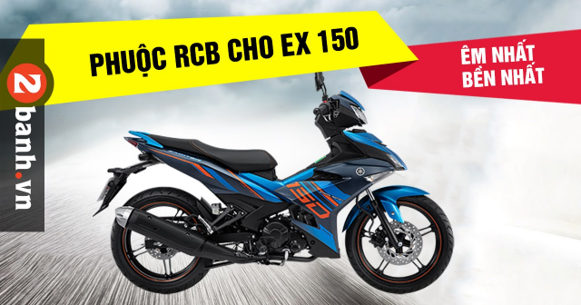 Phuộc RCB cho Exciter 150 loại nào đi êm và bền?