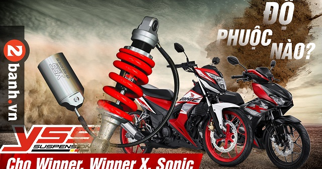 Phuộc YSS cho Winner, Sonic loại nào đi êm và bền?