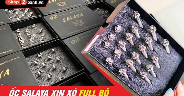 Tổng hợp ốc Salaya inox cho SH350i tại 32Wing32