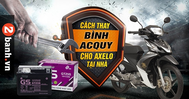 Xe Suzuki Axelo để lâu ngày không đề máy được có phải hư bình ắc quy?