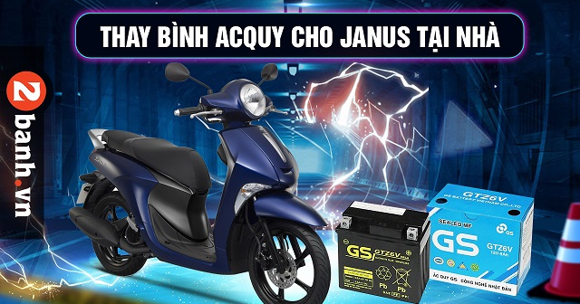 Xe Yamaha Janus để lâu ngày không đề máy được có phải hư bình ắc quy?