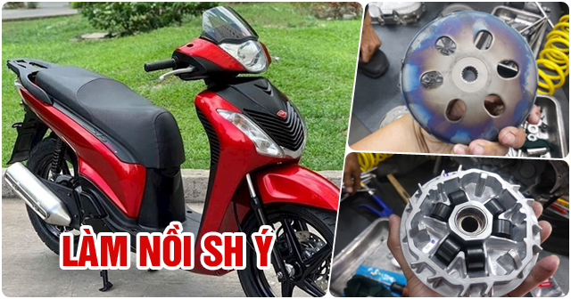 Làm nồi xe SH Ý giá bao nhiêu? Ở đâu uy tín?