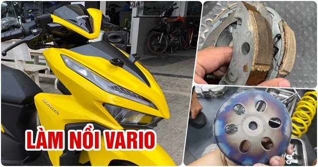 Làm nồi xe Vario 125/150 giá bao nhiêu? Ở đâu uy tín?