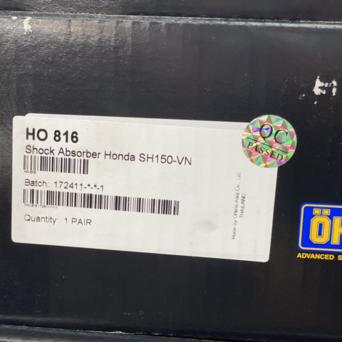 Phuộc Ohlins HO 816 chính hãng cho SHVN