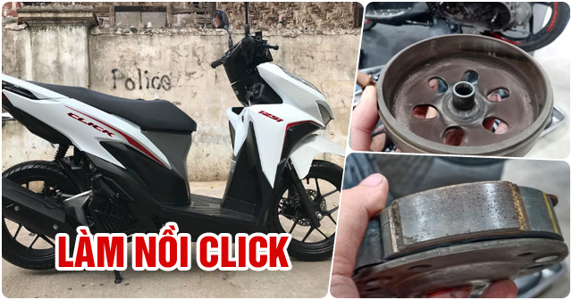 Làm nồi xe Click 125/150 giá bao nhiêu? Ở đâu uy tín?