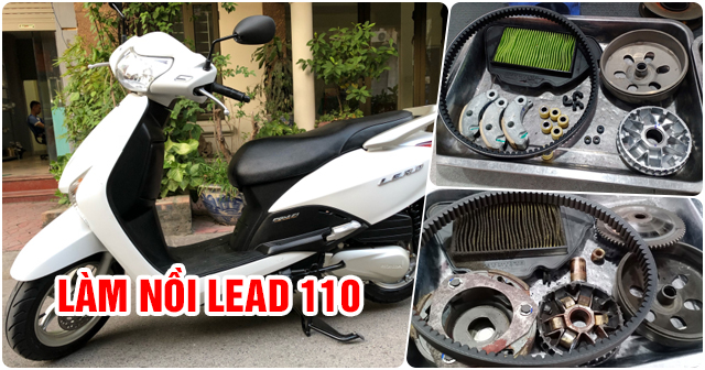 Làm nồi xe Lead 110 giá bao nhiêu? Ở đâu uy tín?