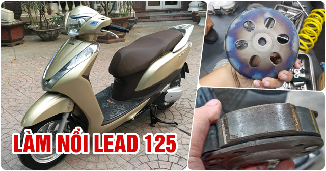 Làm nồi xe Lead 125 giá bao nhiêu? Ở đâu uy tín?