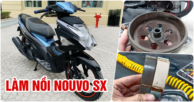 Làm nồi xe Nouvo SX giá bao nhiêu? Ở đâu uy tín?