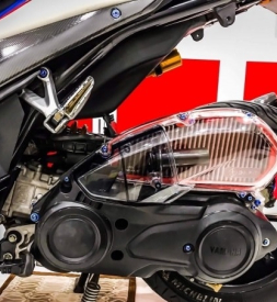 Ốp lọc gió trong suốt Zhi.Pat dành cho Yamaha NVX chính hãng