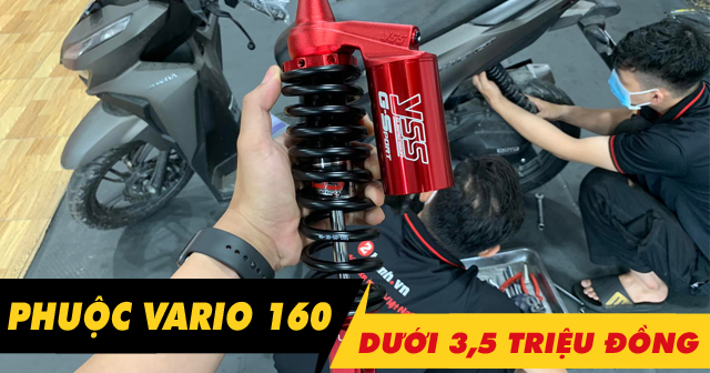 Top 3 phuộc sau Vario 160 dưới 3,5 triệu đang kinh doanh tại 32Wing32